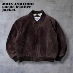 たいさん様専用vintageスエードレザーボンバージャケットスイングトップ80s