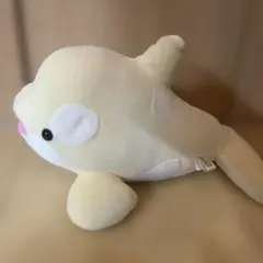 須磨シーワールド　オルカくじ　ぬいぐるみ　フローラルホワイト　白シャチ