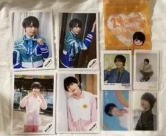 大西流星 なにわ男子 公式写真　トレカ　ジッパーバッグ