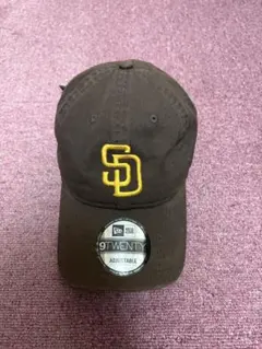 New Era 9TWENTY SDロゴキャップ ブラウン