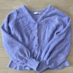 FREE'S MART ラベンダー Vネックカーディガン