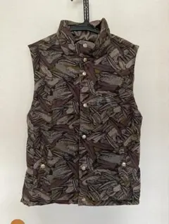 old gap Down camo Vest 迷彩柄 ダウン ベスト - メルカリ