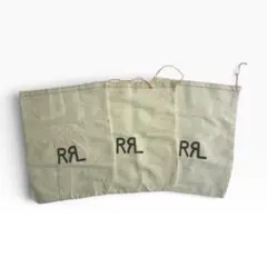 最安値 RRL ダブルアールエル 巾着袋 3枚セット 新品