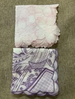 まぁ様へ→レースハンカチ２点、ノジマエコバッグ２点