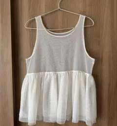 ROPE PICNIC ロペピクニック　丈が選べるチュールビスチェ　サイズ38