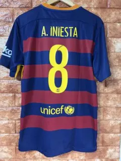 15-16 FCバルセロナ A. INIESTA 8 ユニフォーム