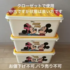 ★ディズニーストア★ショッピングバスケット★3個セット★Disneystore★ ☆ディズニーストア☆ショッピングバスケット☆3個セット☆Disneystore