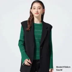 GU長袖 リブフレアスリーブセーター リブニット ZARA