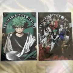 ヒロアカ 緑谷出久 十傑 最強ガチャステーション 特製 クリアファイル