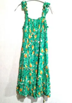 TSUMORI CHISATO/ツモリチサト】美品 ノースリーブ 緑 フリル - メルカリ