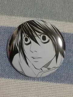 DEATH NOTE L マット 缶バッジ デスノート - メルカリ