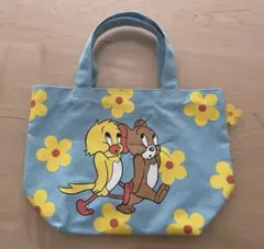 トムとジェリー　ミニトートバッグ　ランチバッグ