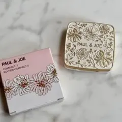 【新品】PAUL & JOE COMPACT II ゴールド　チークケース