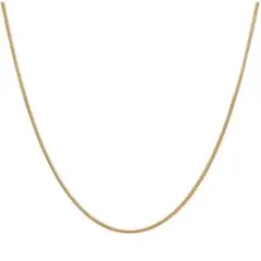 ネックレス スネークチェーン 1.2mm ゴールド サージカルステンレス 新品