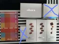 ohora ネイルシールセットと付属品