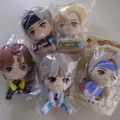 BTS V テテ　一番くじ　ぬいぐるみ　5点セット　新品未開封