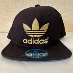 adidas originals キャップ アディダス 黒 ブラック ゴールドのサムネイル