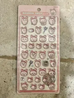 ちいかわ　カニ　ボンボンドロップシール