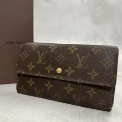鑑定済み】ルイヴィトン✨長財布 10枚✨モノグラム✨ポルトフォイユ