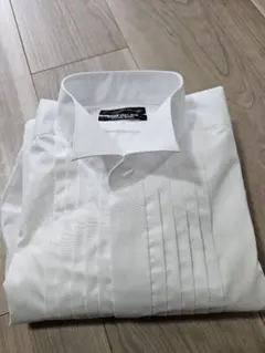 洋服の青山　ホワイトフォーマルシャツ