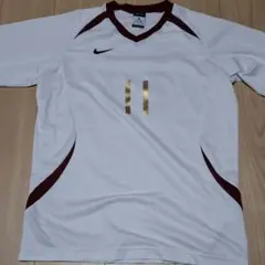Nike ホワイトシャツ ゴールド番号11