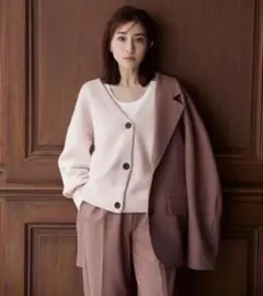 2025年最新】clane カーディガン ピンクの人気アイテム - メルカリ