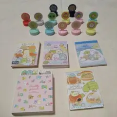 すみっコぐらし　メモ帳　スタンプ　セット