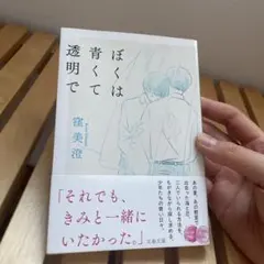 ぼくは青くて透明で