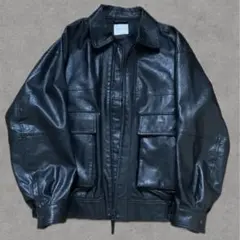 FREAK'S STORE ブラックレザージャケット　M