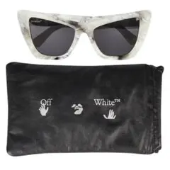 Off-White Edvard キャットアイ サングラス【新品】のサムネイル