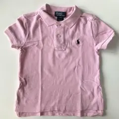 ポロ・ラルフ・ローレン ピンクポロシャツ 95cm 2T