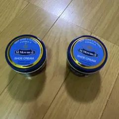 M.MOWBRAY シュークリーム 2個セット ブラウン ネイビー 靴クリーム