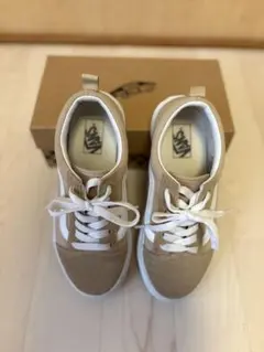 VANS V36CK ベージュ スニーカー 22cm