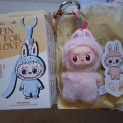 【正規品】 labubu PIN FOR LOVE イニシャル　G ラブブ