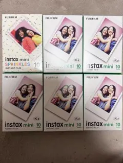 富士フイルム チェキフィルム 10枚入　6個セット