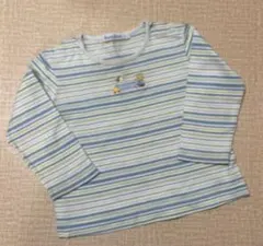 familiar ボーダー　長袖　トップス　カットソー　ロンT 80サイズ