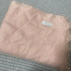 ESADA MARGARETHA LEY 大判ストール　サーモンピンク　カシミア