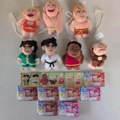 ジャングルの王者ターちゃんぬいぐるみ 7体セット1994年発売ガシャポン