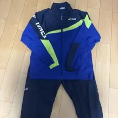 YONEX ウォームアップウェア J120 青黒