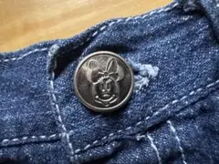 ミニーマウス　デニムショートパンツ　80cm/2T