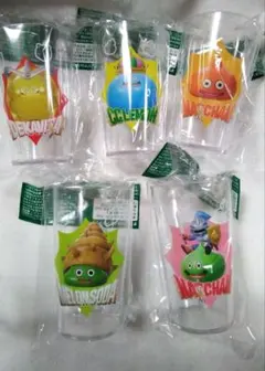 サントリードラクエ オリジナルクリアタンブラー全５種コンプリート