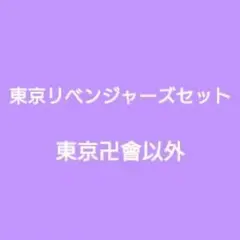 東京リベンジャーズ セット 東京卍會以外