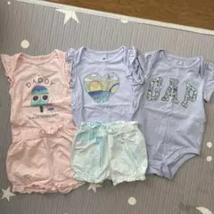 【美品】babyGAPロンパース セットアップ