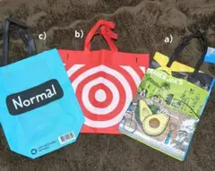 Trader Joe's 　Target　Normal エコバッグ　3点セット