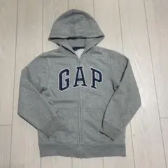 GAP グレー ジップアップパーカー