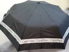 Calvin Klein 折りたたみ傘 黒