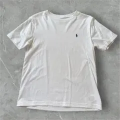 ラルフローレン　半袖Tシャツ　ホワイト　レディースS相当　キッズ150