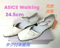 ASICS WALLAGE アシックスワラッジ　レザーストラップパンプス24.5のサムネイル