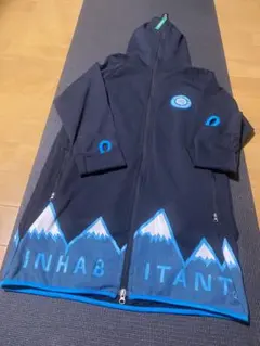 inhabitant インハビタント ロング丈 パーカー Sサイズ