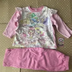 プリキュア 裏起毛　パジャマ　110 中古　スマイルプリキュア